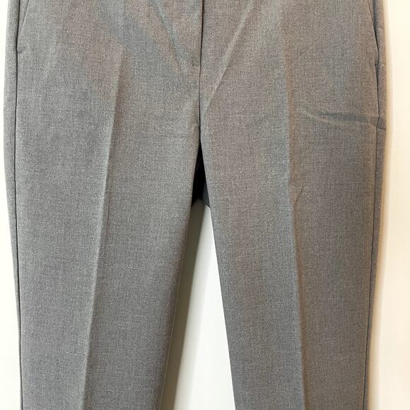 J.Crew Factory Slim Fit Full Length Trouser Pant Office CB286 Heathered Grey 10 - Picture 5 of 14
